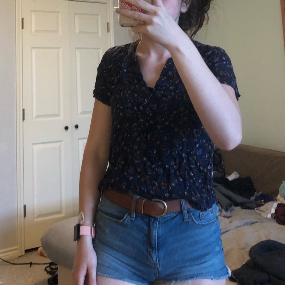 Cute flowered top